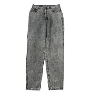 Levi’s Vintage 90s 902 Relaxed Fit Tapered High Rise Mom Jeans Black Wash 8/10